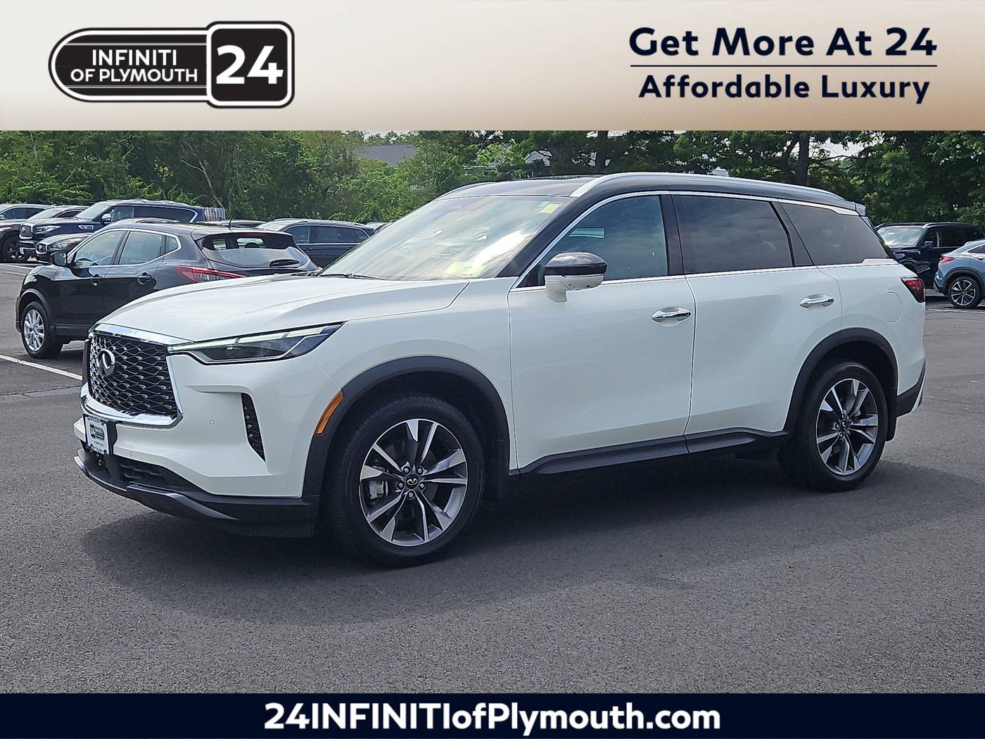 2022 INFINITI QX60 LUXE — SUV — 43,332 mi — Plymouth, MA