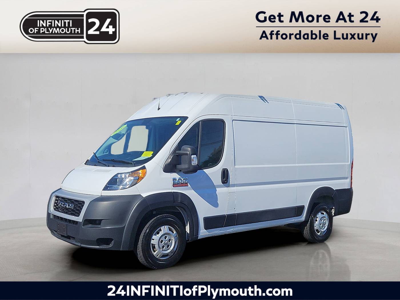 2020 Ram ProMaster Cargo Van 2500 — Cargo Van — 54,892 mi — Plymouth, MA