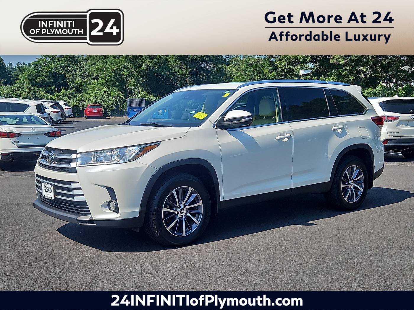 2019 Toyota Highlander XLE — SUV — 65,246 mi — Plymouth, MA