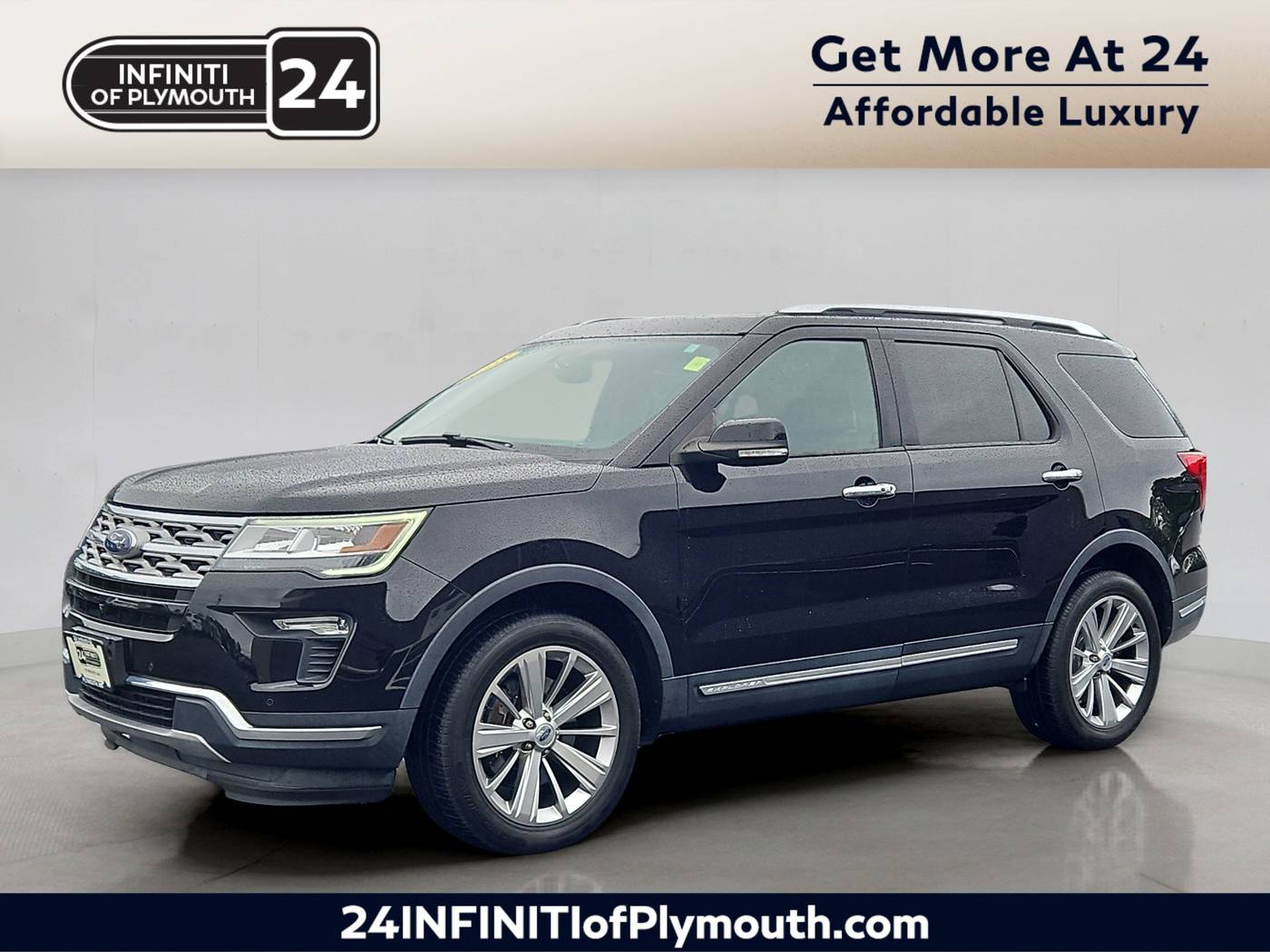 2018 Ford Explorer Limited — SUV — 77,656 mi — Plymouth, MA