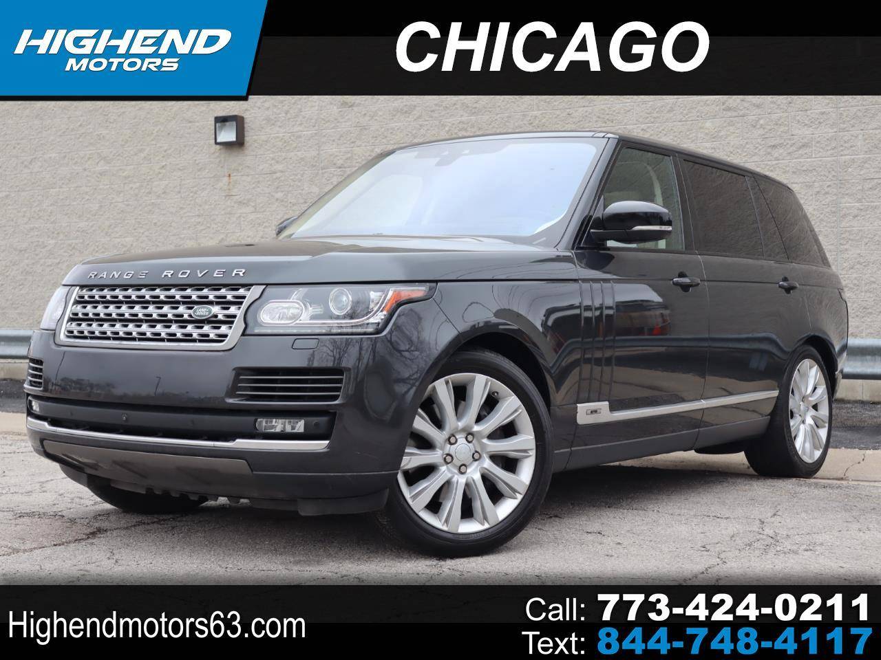 2017 Land Rover Range Rover Supercharged — SUV — 98,309 mi — Chicago, IL