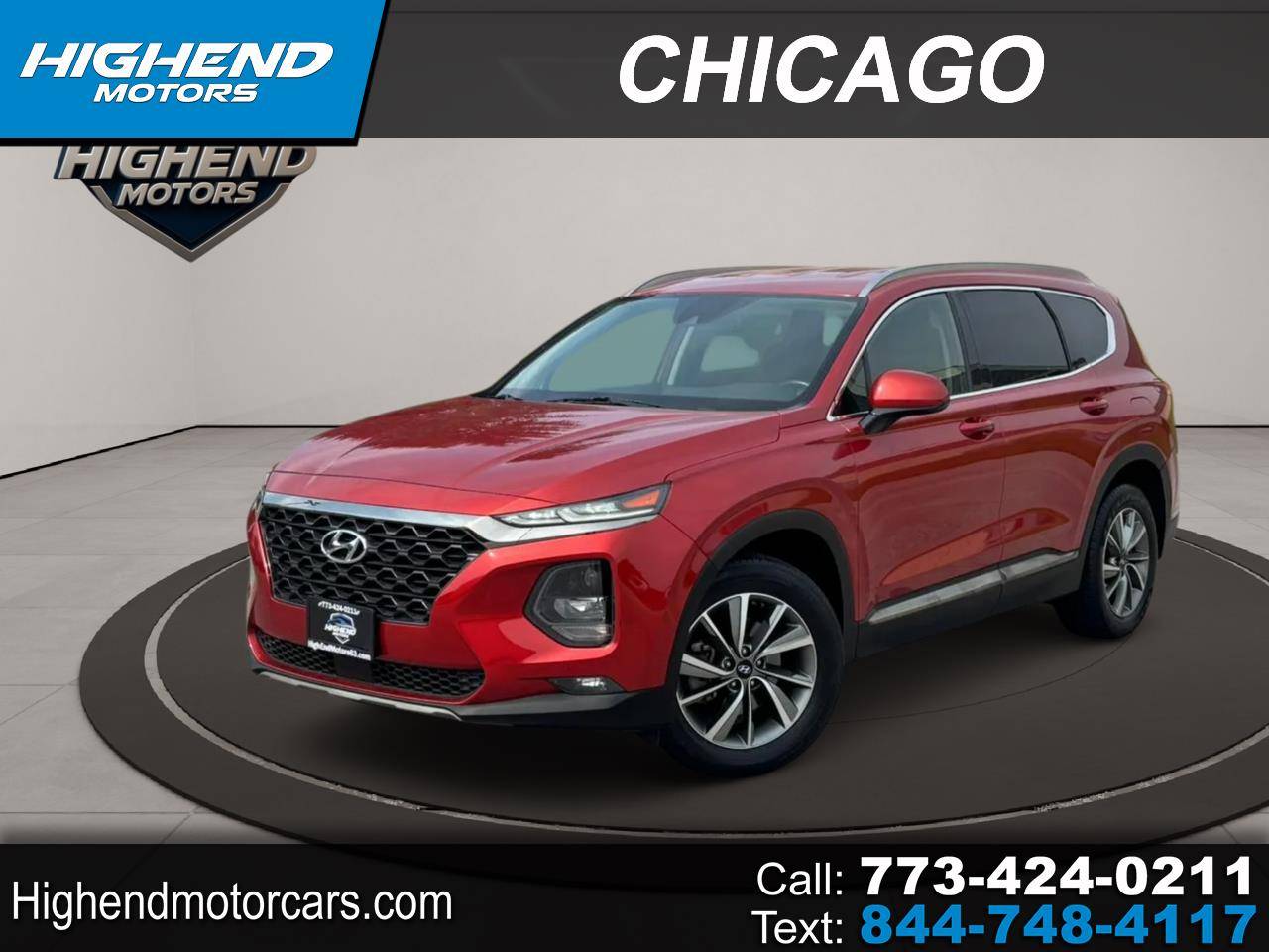 2019 Hyundai Santa Fe SEL Plus — SUV — 88,318 mi — Chicago, IL