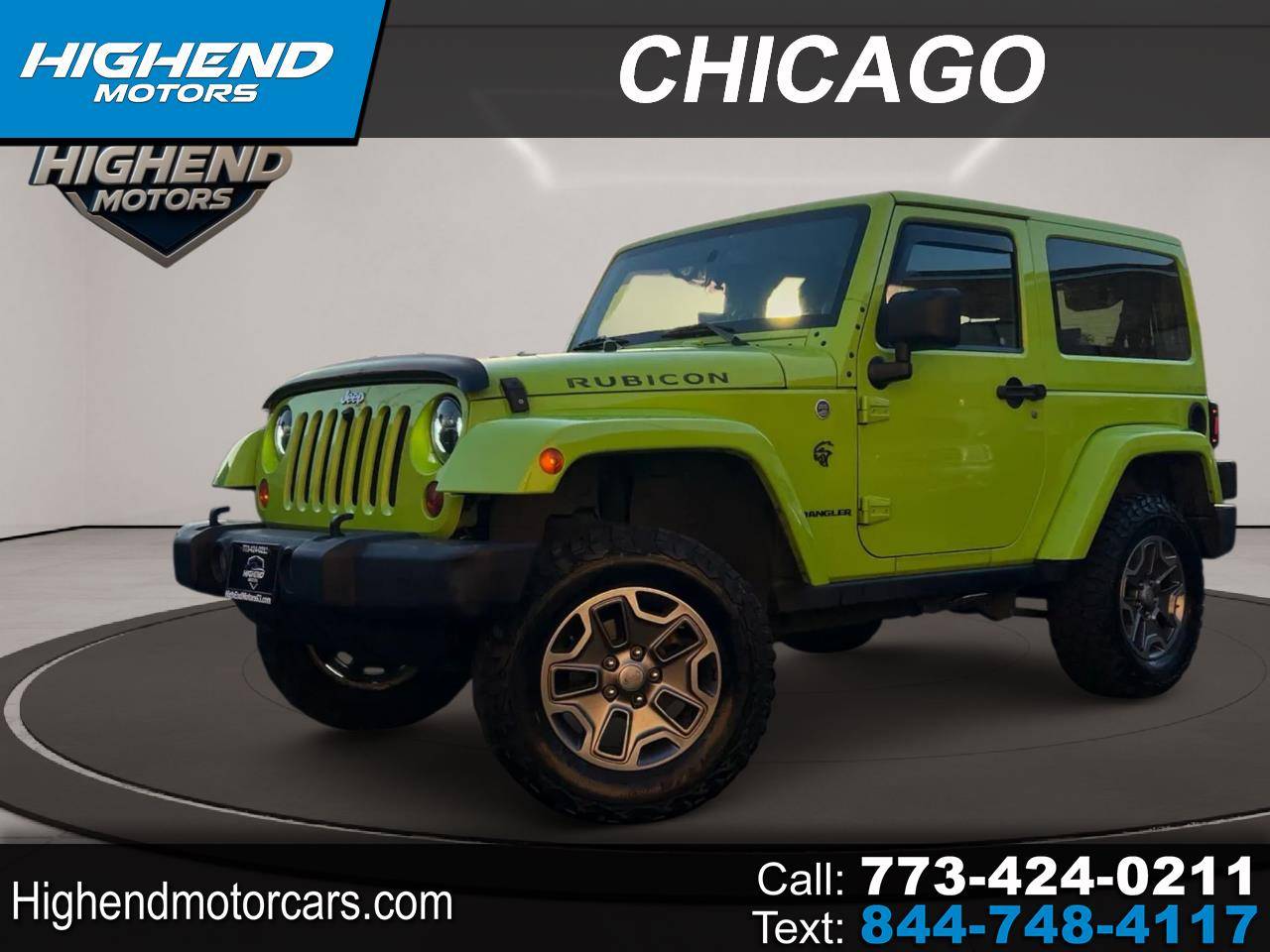 2013 Jeep Wrangler Rubicon — SUV — 95,051 mi — Chicago, IL