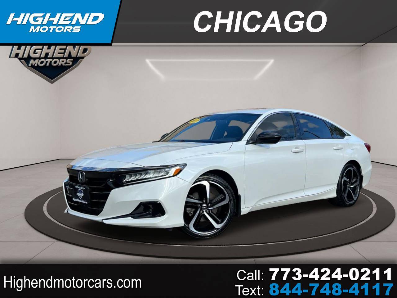 2022 Honda Accord Sport — Sedan — 107,542 mi — Chicago, IL