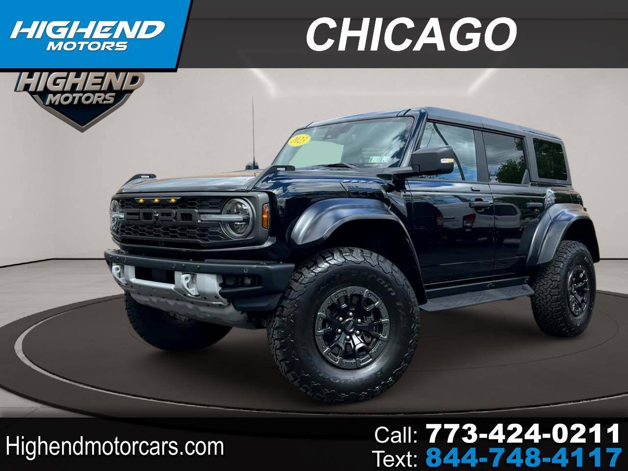 2023 Ford Bronco Raptor — SUV — 11,933 mi — Chicago, IL