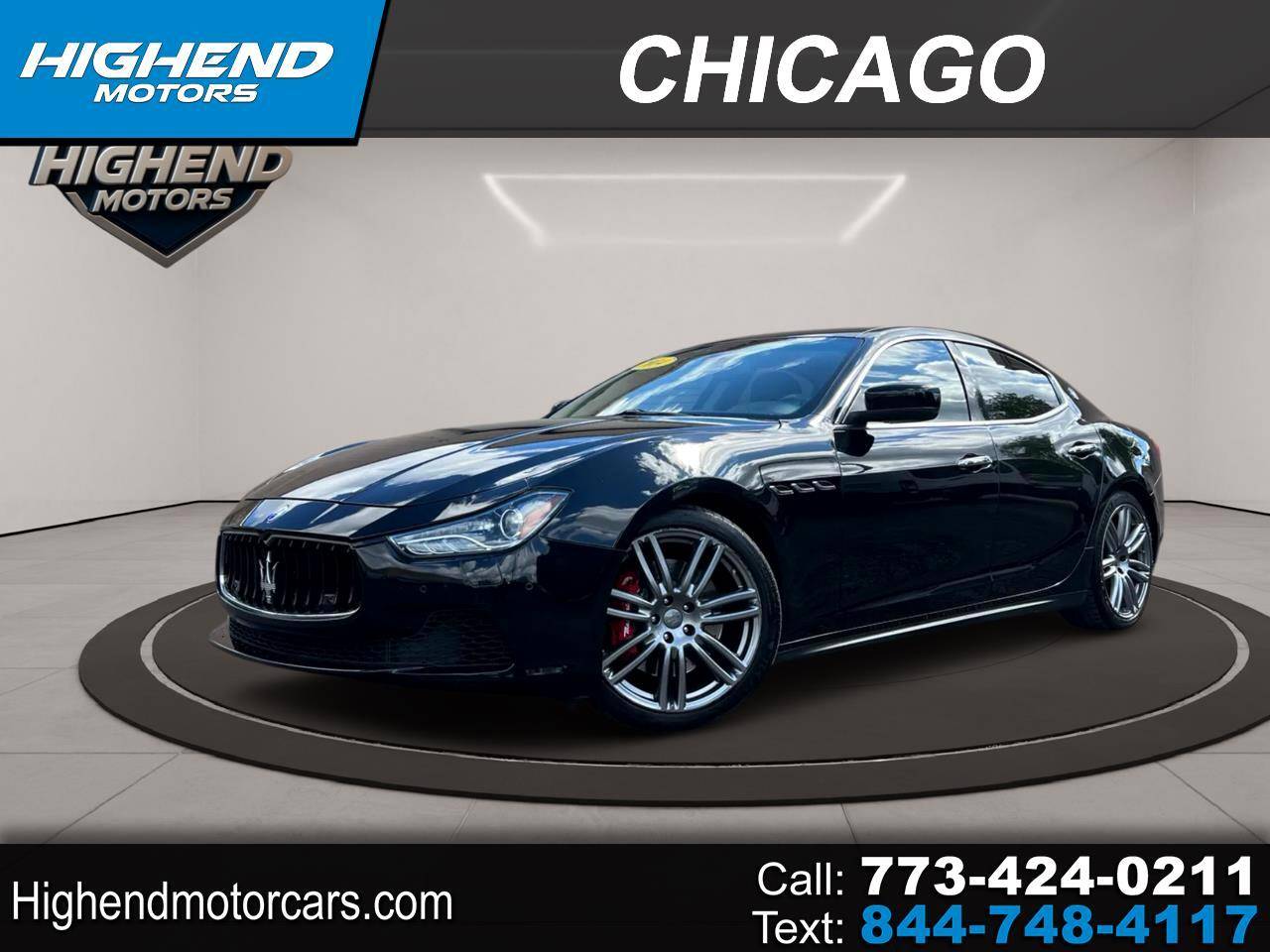 2014 Maserati Ghibli S Q4 — Sedan — 51,739 mi — Chicago, IL