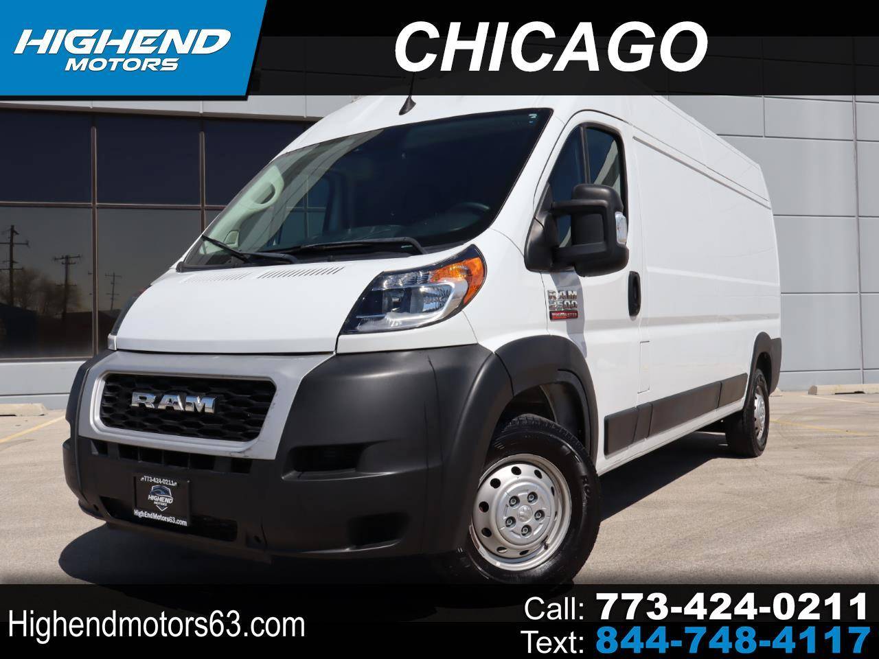 2022 Ram ProMaster Cargo Van 2500 — Cargo Van — 26,029 mi — Chicago, IL
