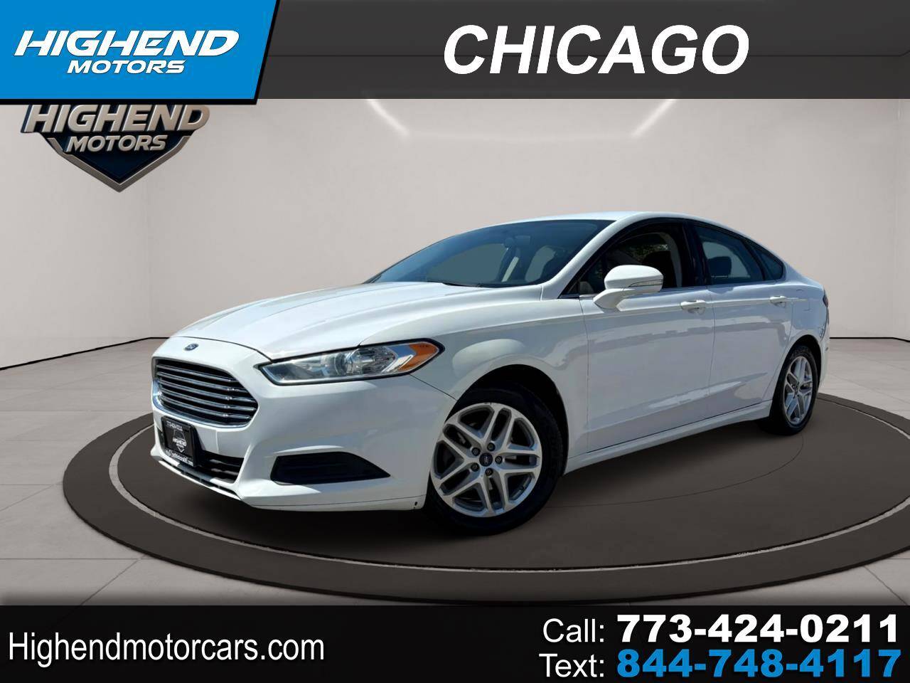 2016 Ford Fusion SE — Sedan — 133,835 mi — Chicago, IL