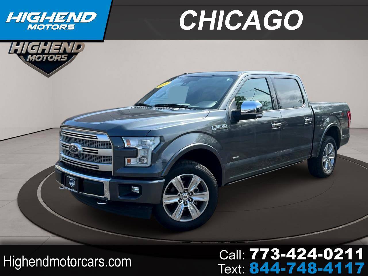 2017 Ford F-150 Platinum — Pickup Truck — 113,974 mi — Chicago, IL