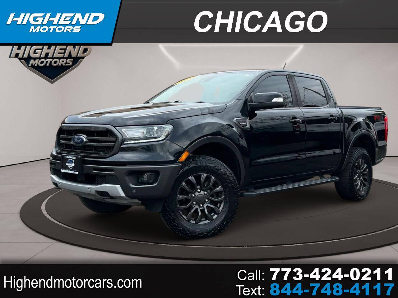 2019 Ford Ranger Lariat — Pickup Truck — 98,401 mi — Chicago, IL