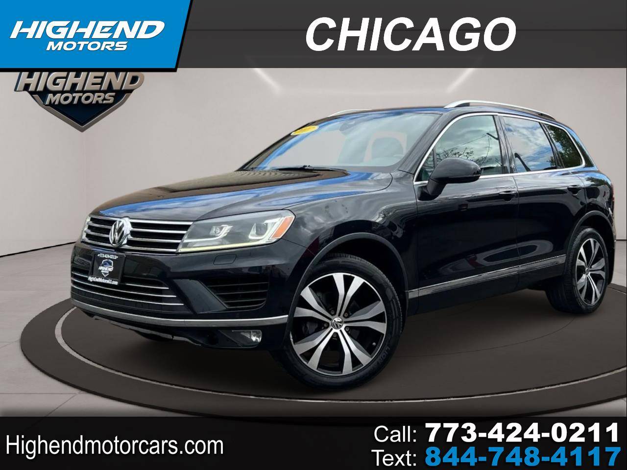 2017 Volkswagen Touareg V6 Wolfsburg Edition — SUV — 128,148 mi — Chicago, IL