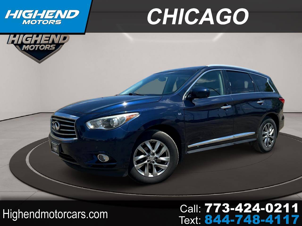 2015 INFINITI QX60 3.5 — SUV — 131,675 mi — Chicago, IL