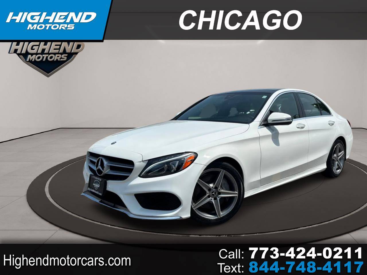 2017 Mercedes-Benz C-Class C 300 — Sedan — 92,664 mi — Chicago, IL