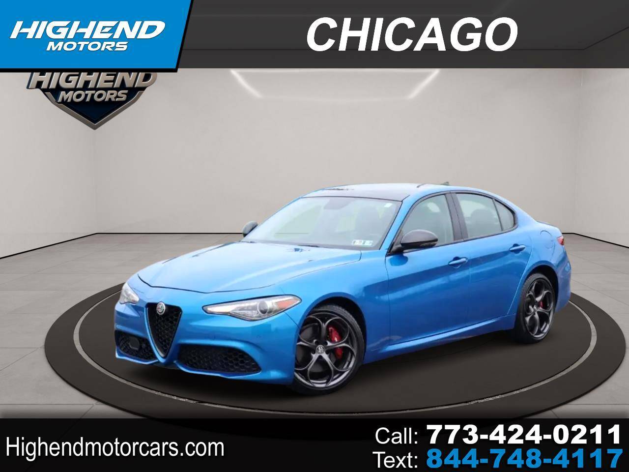 2018 Alfa Romeo Giulia Ti Sport — Sedan — 94,163 mi — Chicago, IL