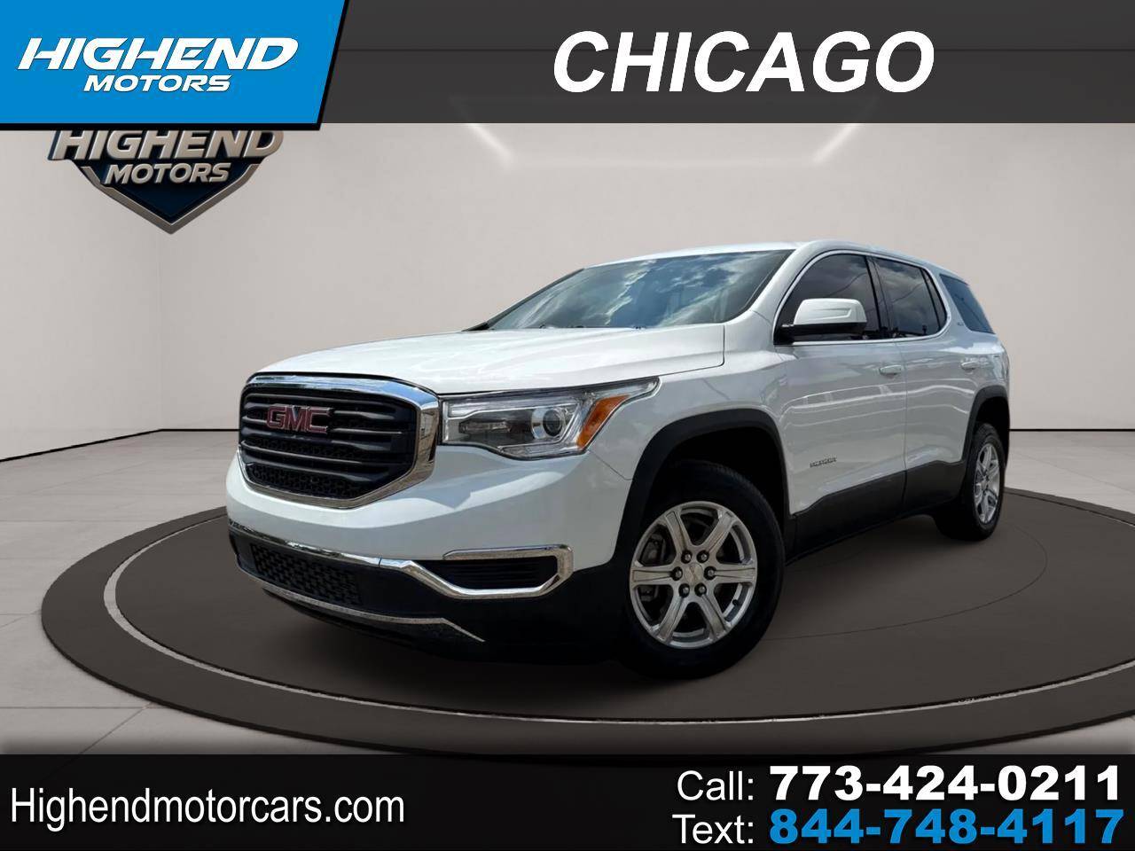 2019 GMC Acadia SLE — SUV — 37,510 mi — Chicago, IL