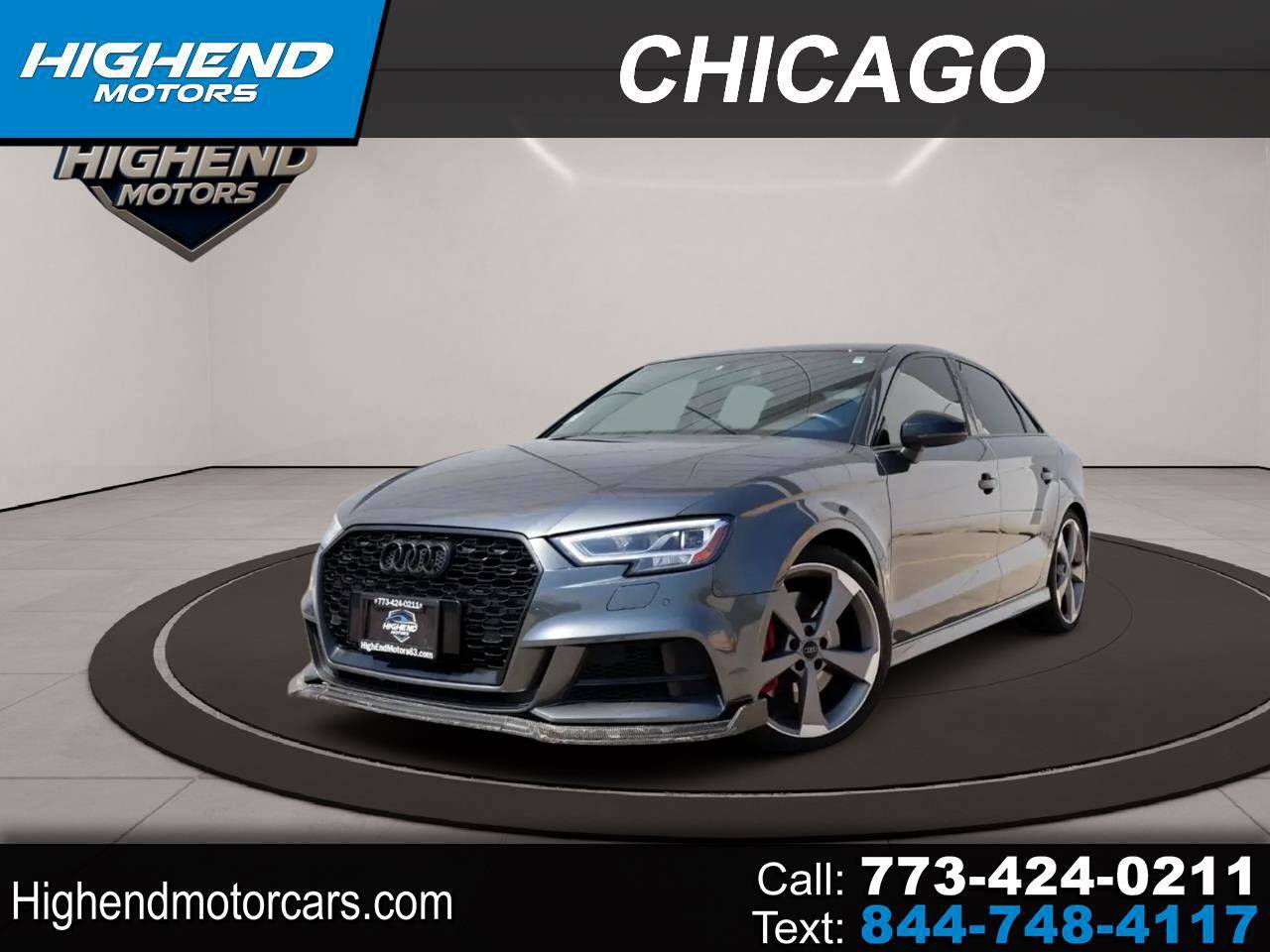 2019 Audi S3 Premium Plus — Sedan — 46,747 mi — Chicago, IL