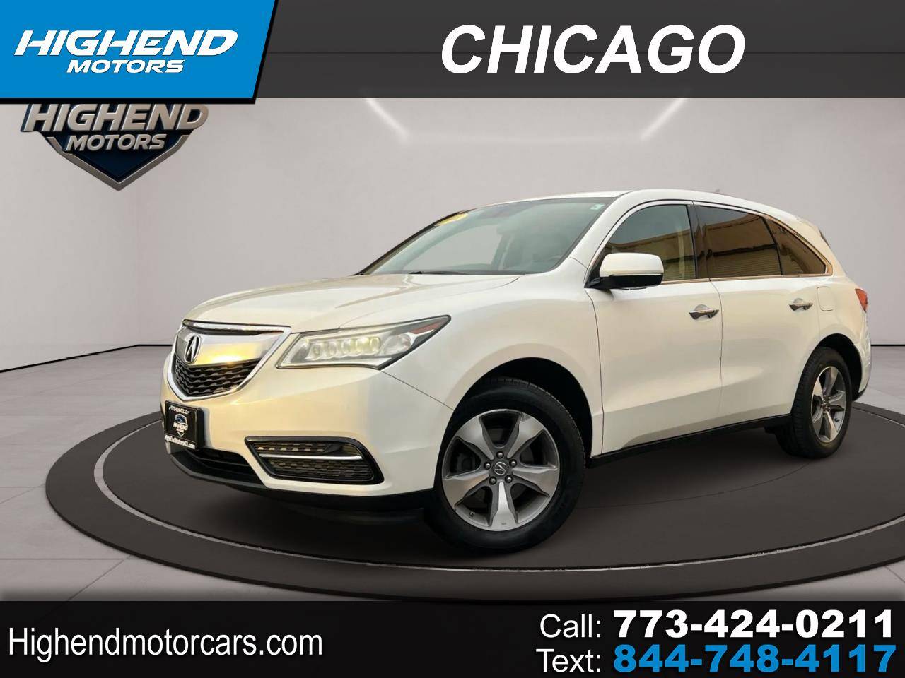 2014 Acura MDX Base — SUV — 183,991 mi — Chicago, IL