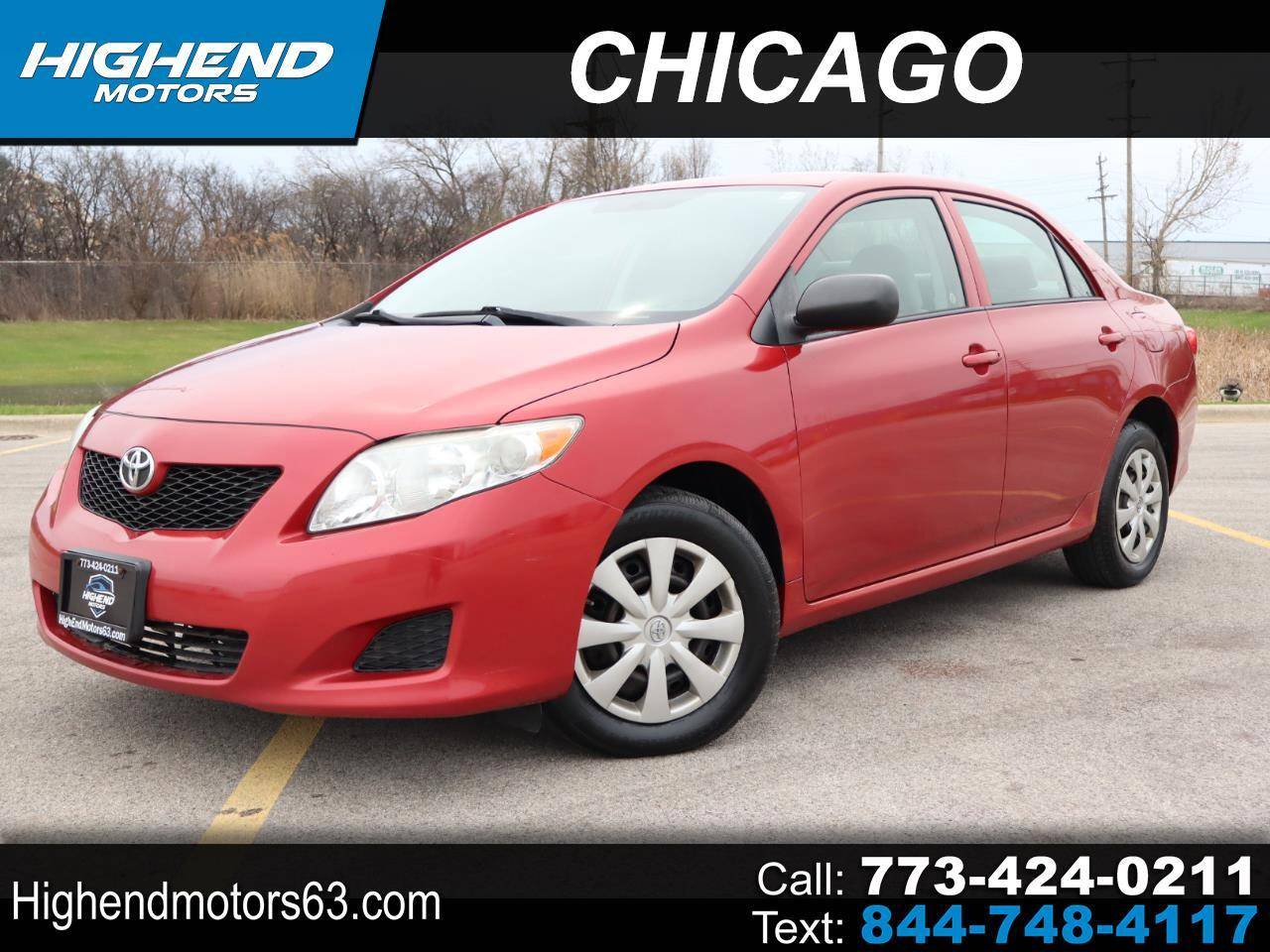 2009 Toyota Corolla S — Sedan — 206,512 mi — Chicago, IL