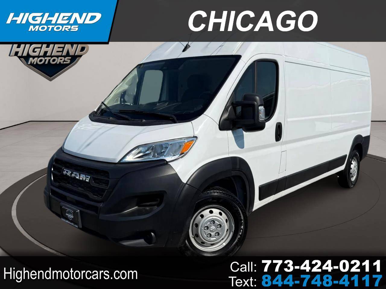 2023 Ram ProMaster Cargo Van 2500 — Cargo Van — 9,622 mi — Chicago, IL
