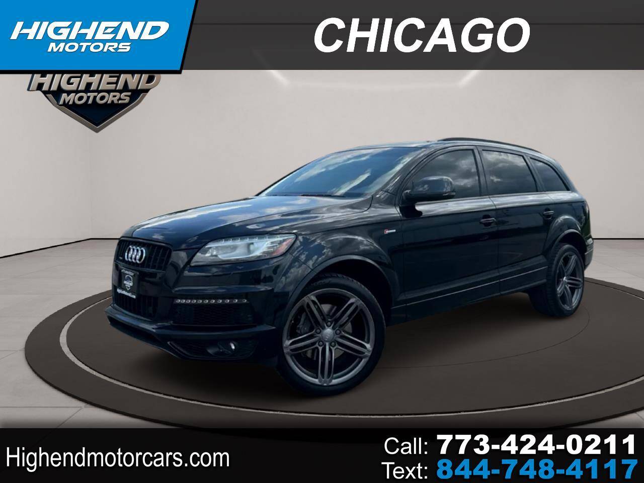 2013 Audi Q7 S-line Prestige — SUV — 159,260 mi — Chicago, IL