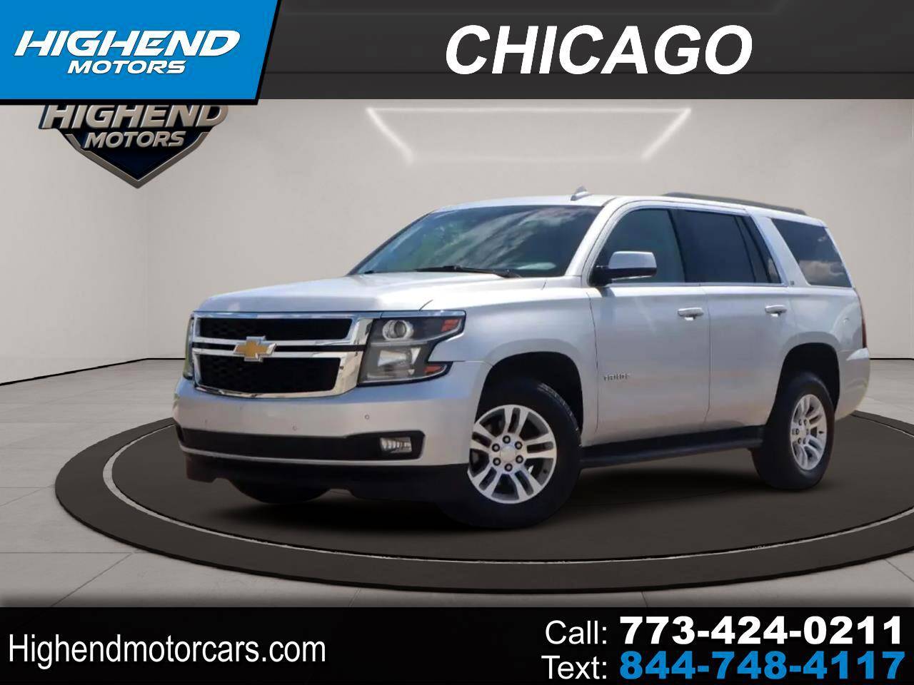 2019 Chevrolet Tahoe LT — SUV — 119,401 mi — Chicago, IL