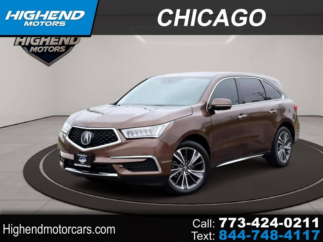 2019 Acura MDX Technology with Entertainment Package — SUV — 146,250 mi — Chicago, IL