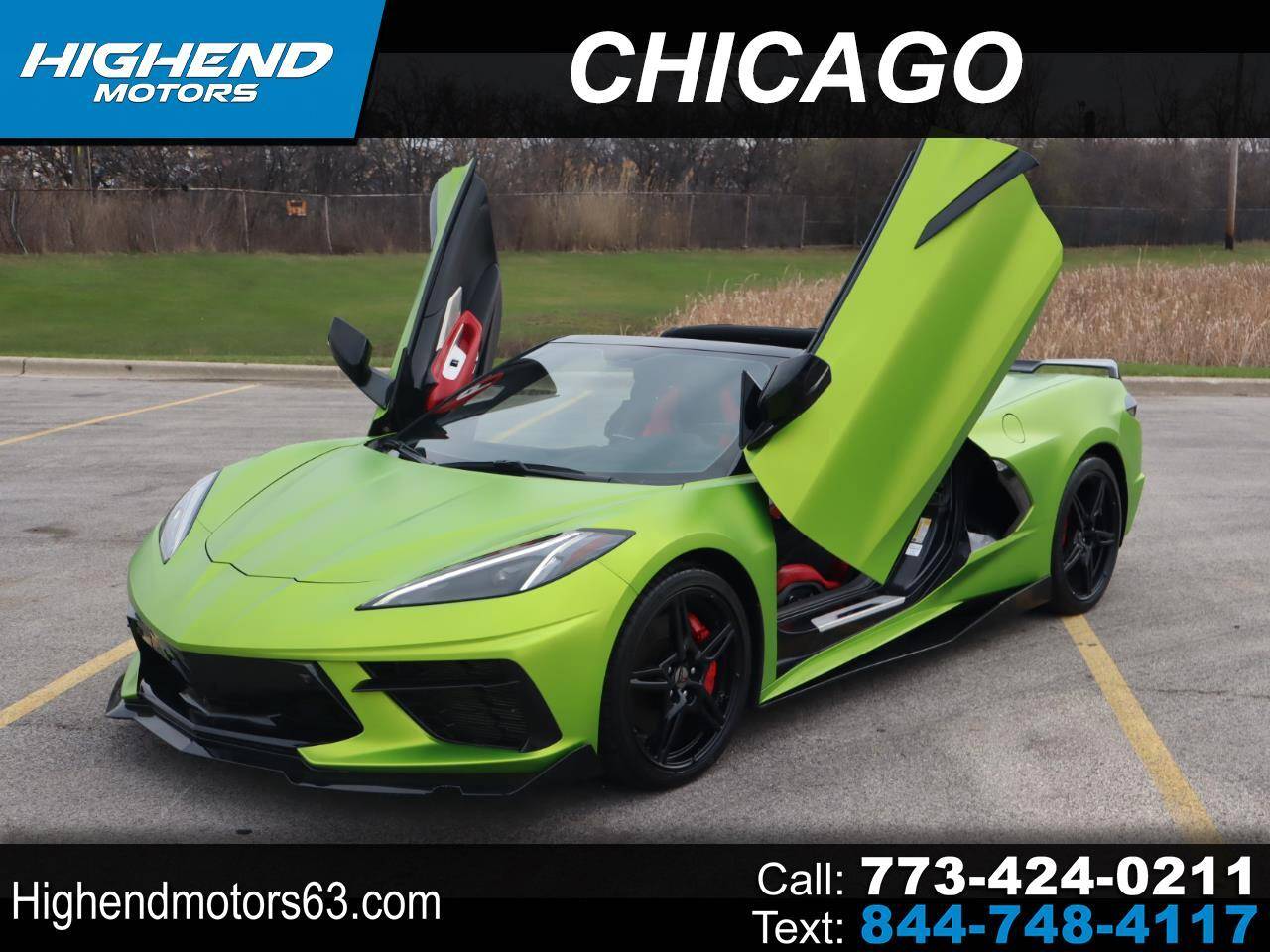 2021 Chevrolet Corvette 3LT — Coupe — 14,290 mi — Chicago, IL