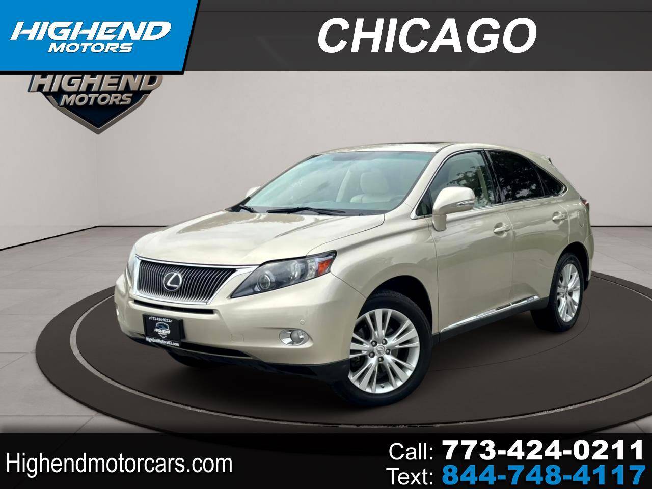2012 Lexus RX RX 450h — SUV — 185,273 mi — Chicago, IL
