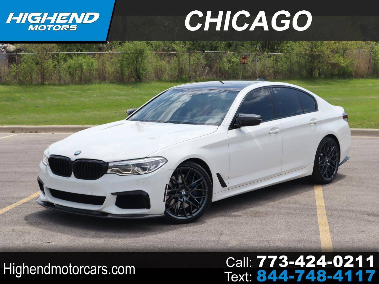 2019 BMW 5 Series M550i — Sedan — 46,840 mi — Chicago, IL