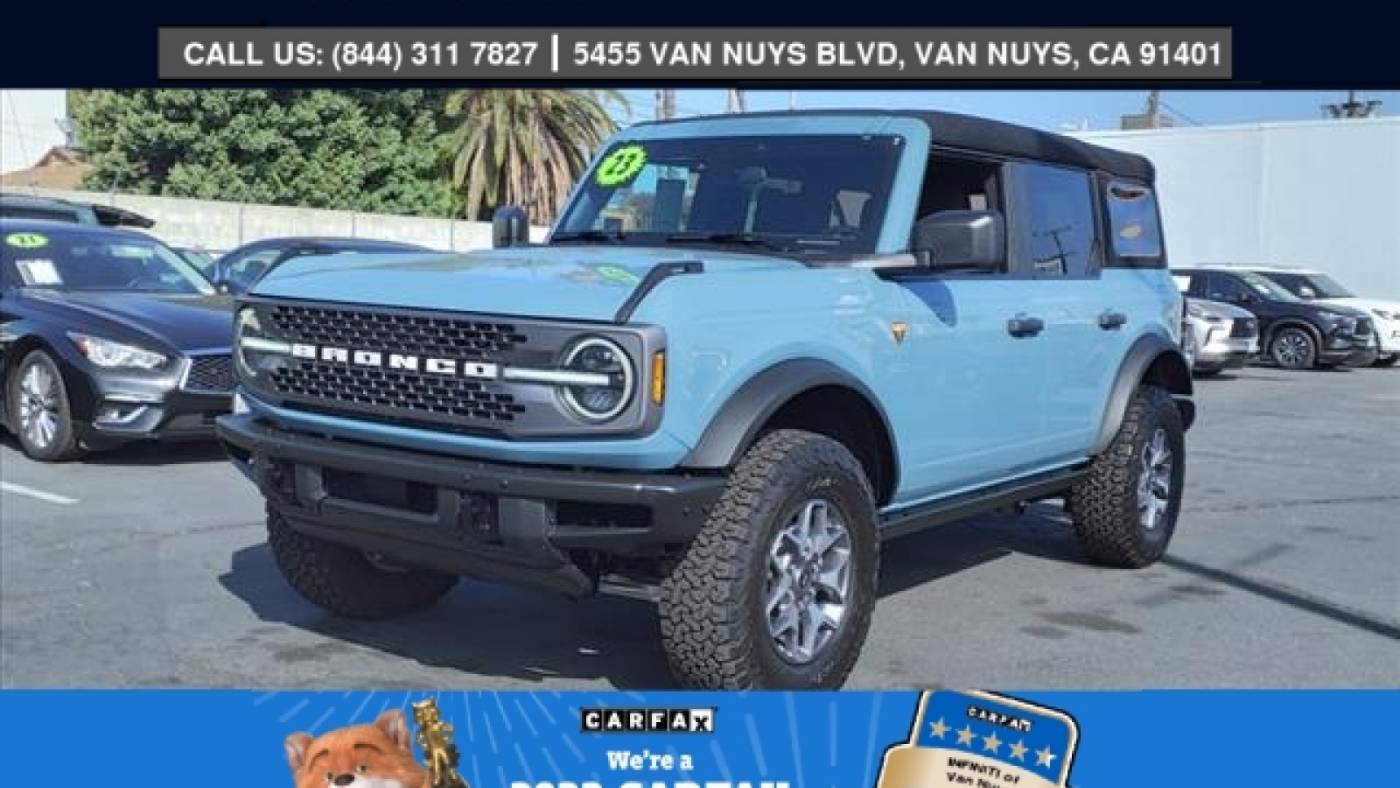 2023 Ford Bronco Badlands — SUV — 880 mi — Sherman Oaks, CA