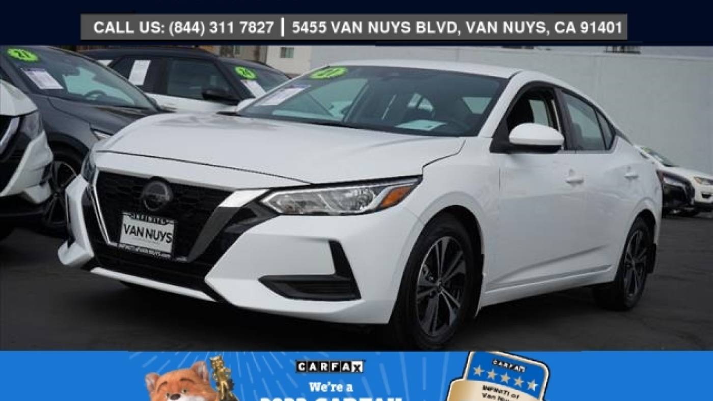 2021 Nissan Sentra SV — Sedan — 61,361 mi — Sherman Oaks, CA