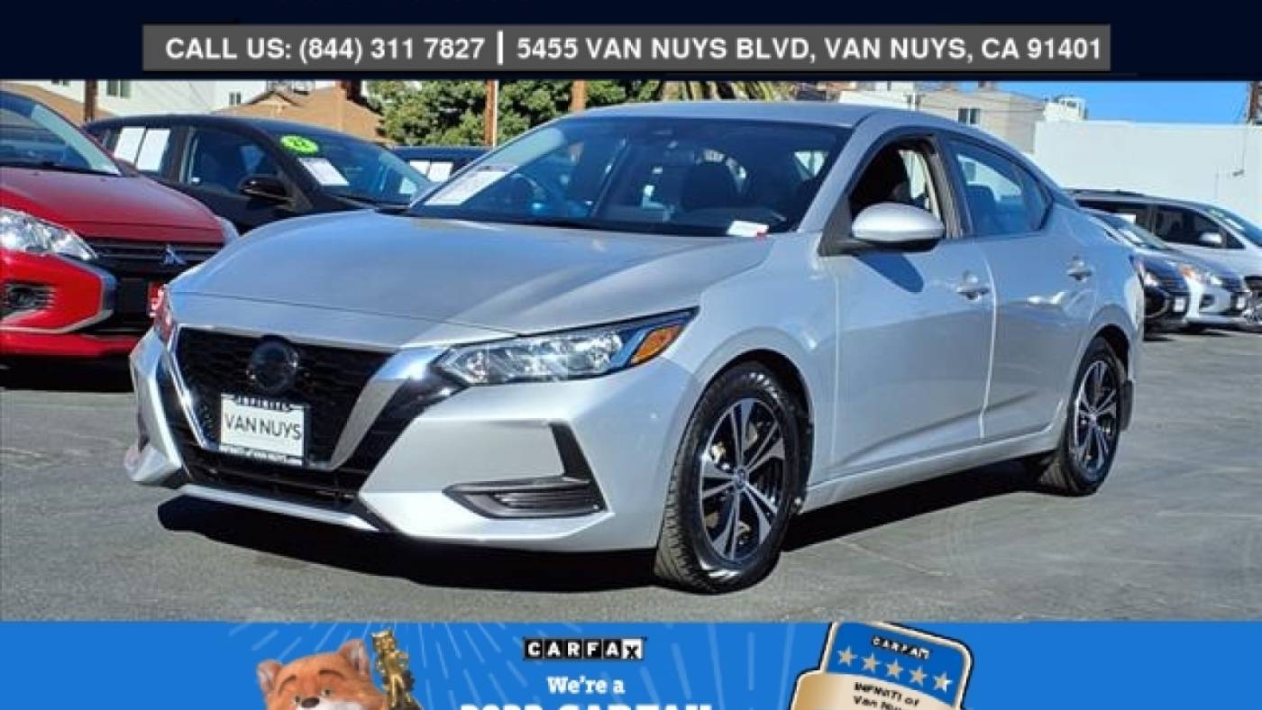 2021 Nissan Sentra SV — Sedan — 59,785 mi — Sherman Oaks, CA