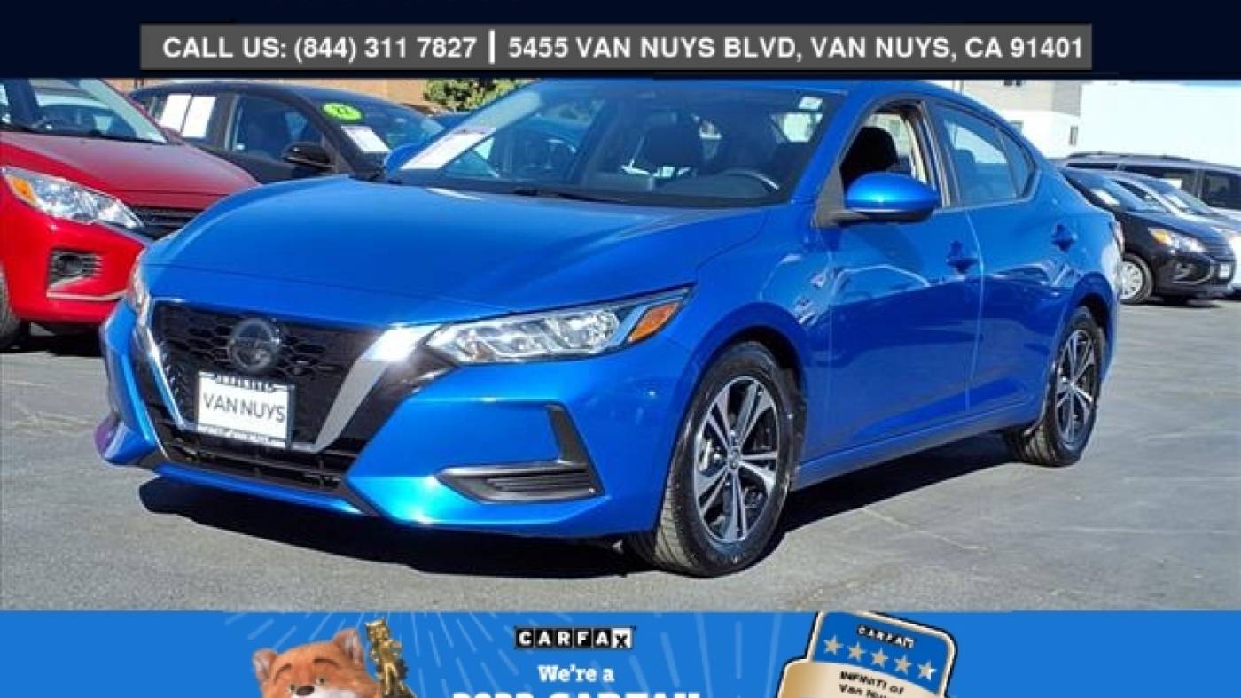 2021 Nissan Sentra SV — Sedan — 58,911 mi — Sherman Oaks, CA