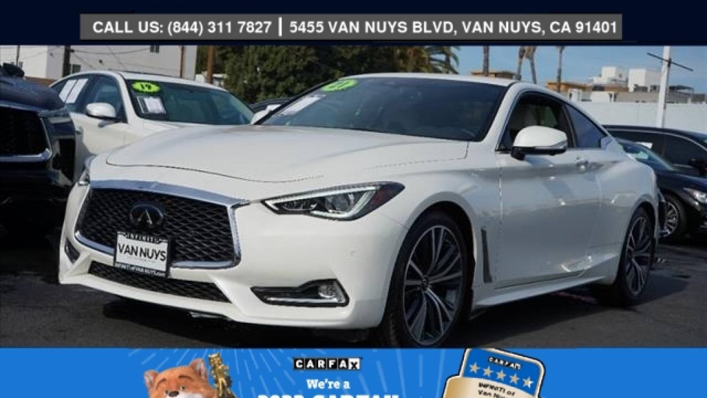 2021 INFINITI Q60 3.0t LUXE — Coupe — 31,849 mi — Sherman Oaks, CA