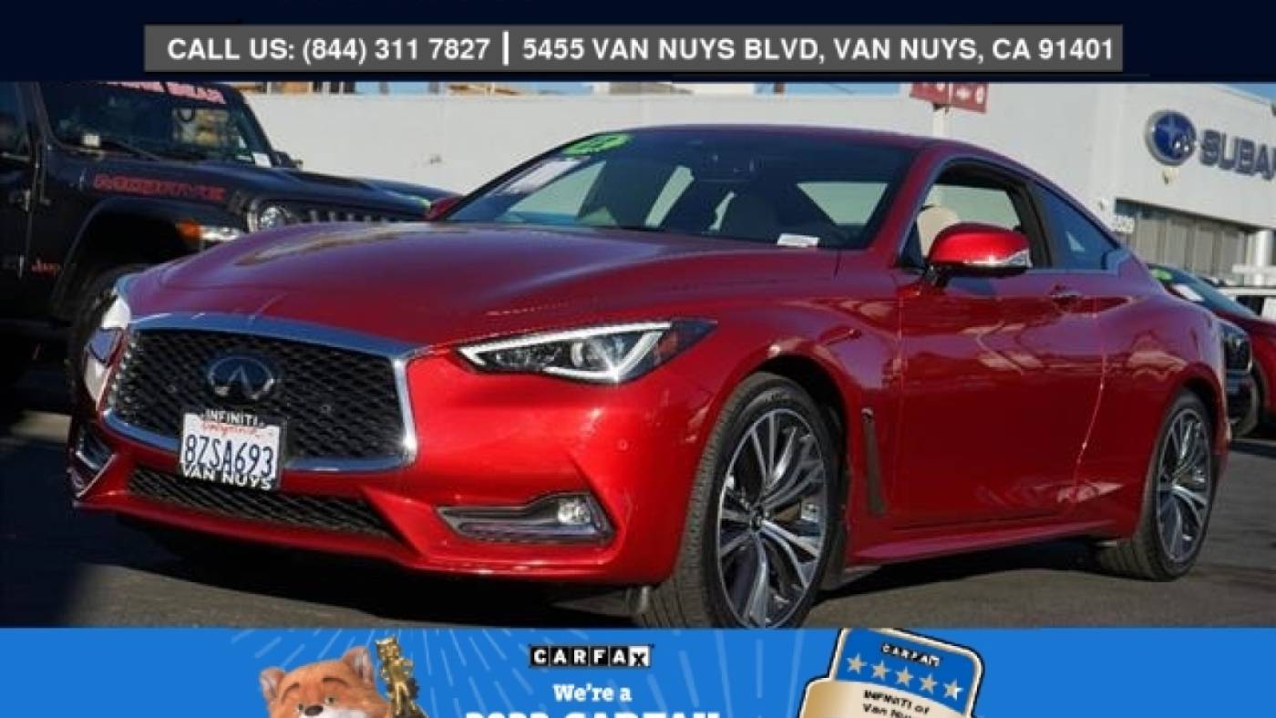2022 INFINITI Q60 LUXE — Coupe — 14,654 mi — Sherman Oaks, CA