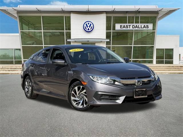 2018 Honda Civic EX — Sedan — 82,271 mi — Garland, TX
