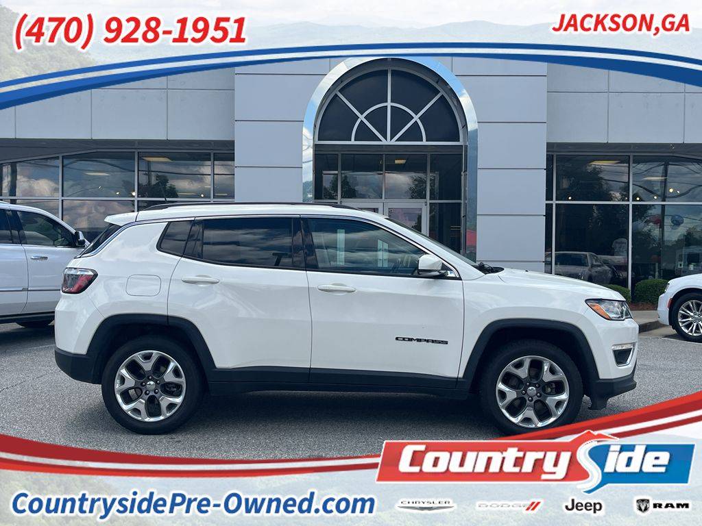 2021 Jeep Compass Limited — SUV — 87,411 mi — Jackson, GA
