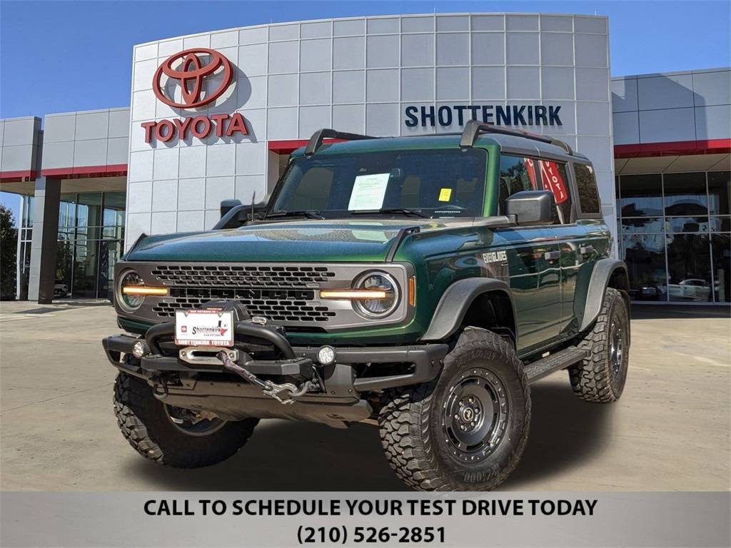 2024 Ford Bronco Everglades — SUV — 13,752 mi — San Antonio, TX