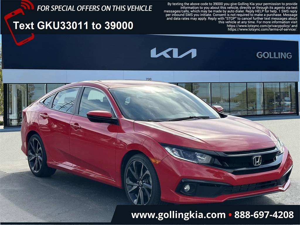 2020 Honda Civic Sport — Sedan — 51,064 mi — Madison Heights, MI
