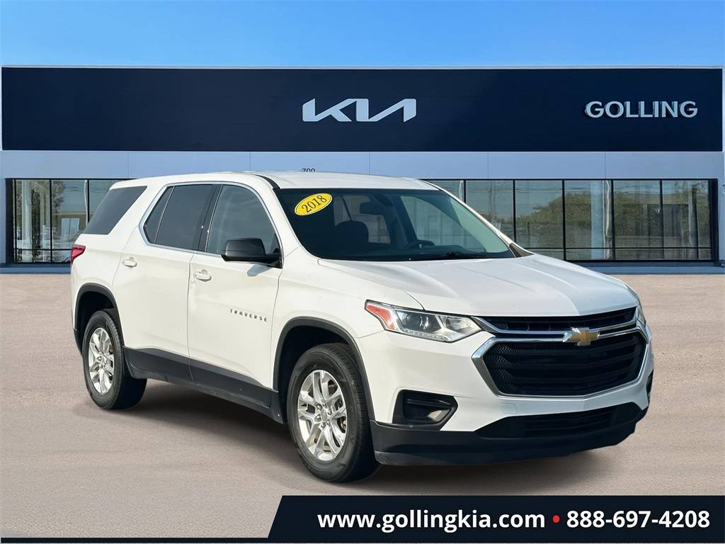 2018 Chevrolet Traverse LS — SUV — 117,742 mi — Madison Heights, MI