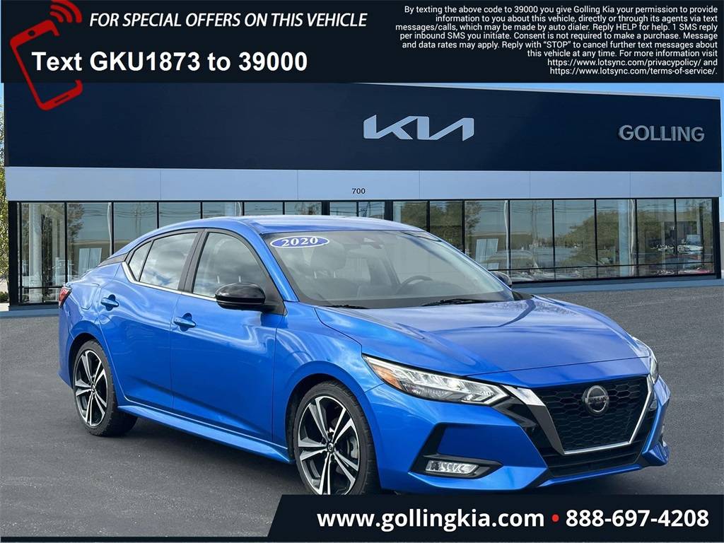 2020 Nissan Sentra SR — Sedan — 49,758 mi — Madison Heights, MI