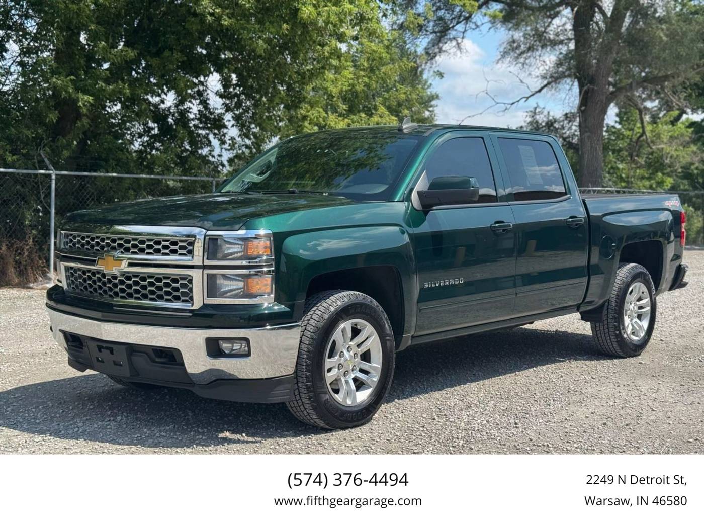 2015 Chevrolet Silverado 1500 LT — Pickup Truck — 110,212 mi — Warsaw, IN