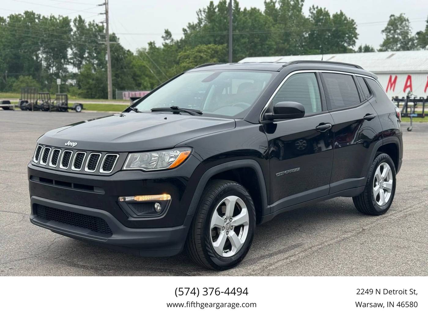 2018 Jeep Compass Latitude — SUV — 86,697 mi — Warsaw, IN