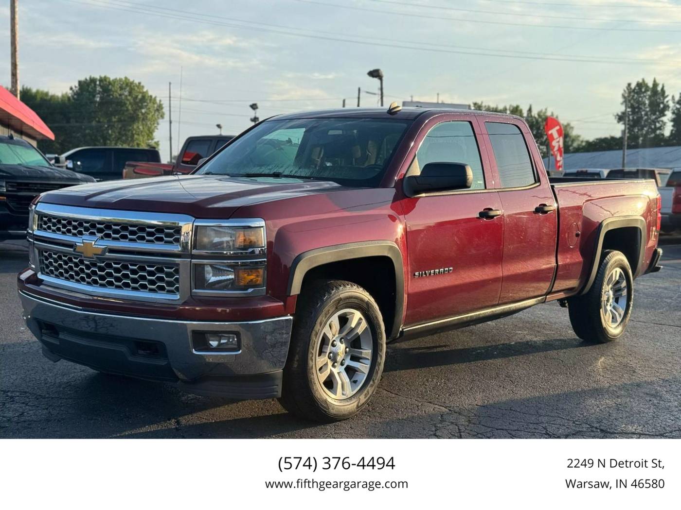 2014 Chevrolet Silverado 1500 LT — Pickup Truck — 161,150 mi — Warsaw, IN