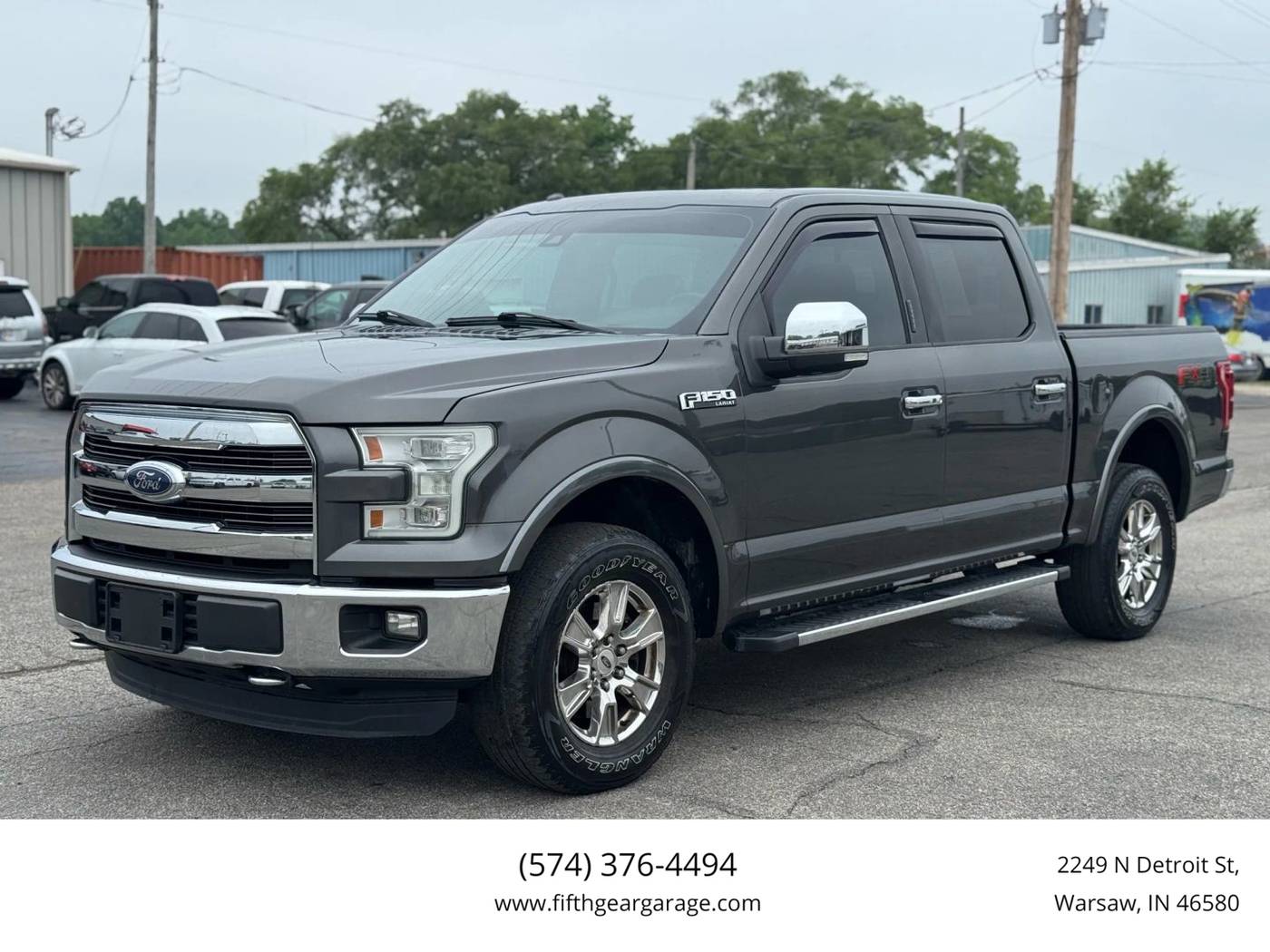 2015 Ford F-150 Lariat — Pickup Truck — 156,038 mi — Warsaw, IN