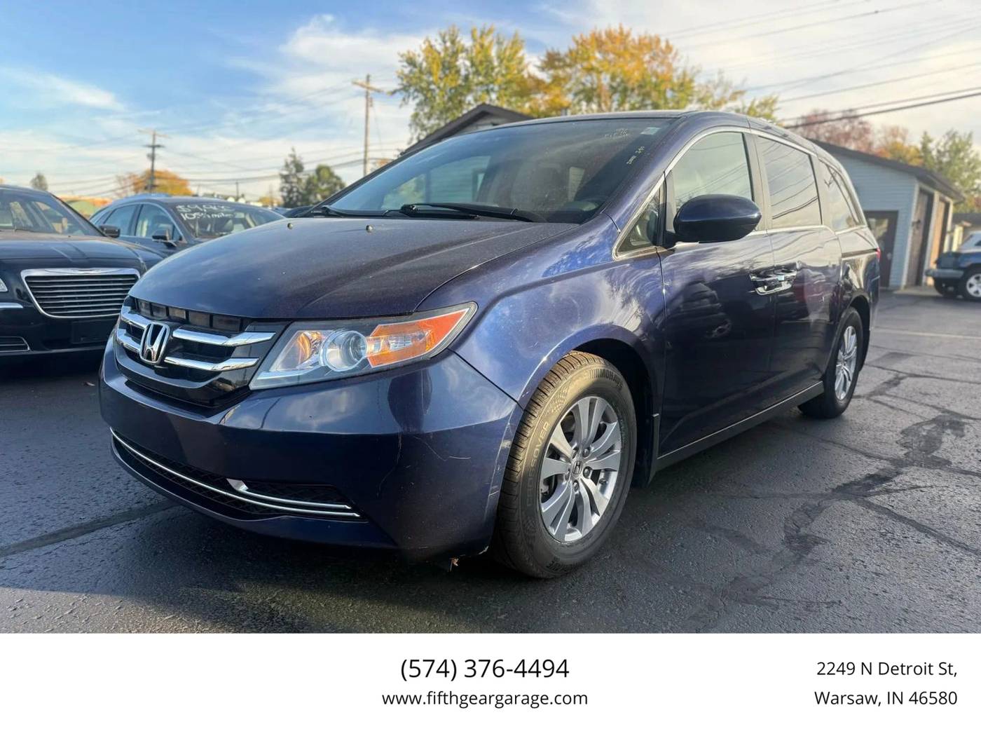 2015 Honda Odyssey EX — Minivan — 98,327 mi — Warsaw, IN