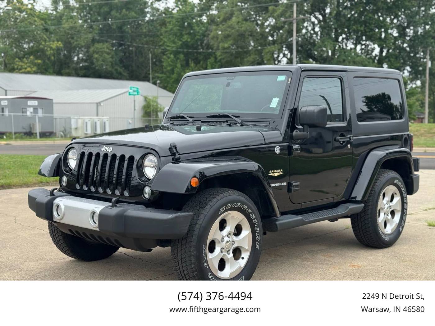 2014 Jeep Wrangler Sahara — SUV — 194,524 mi — Warsaw, IN