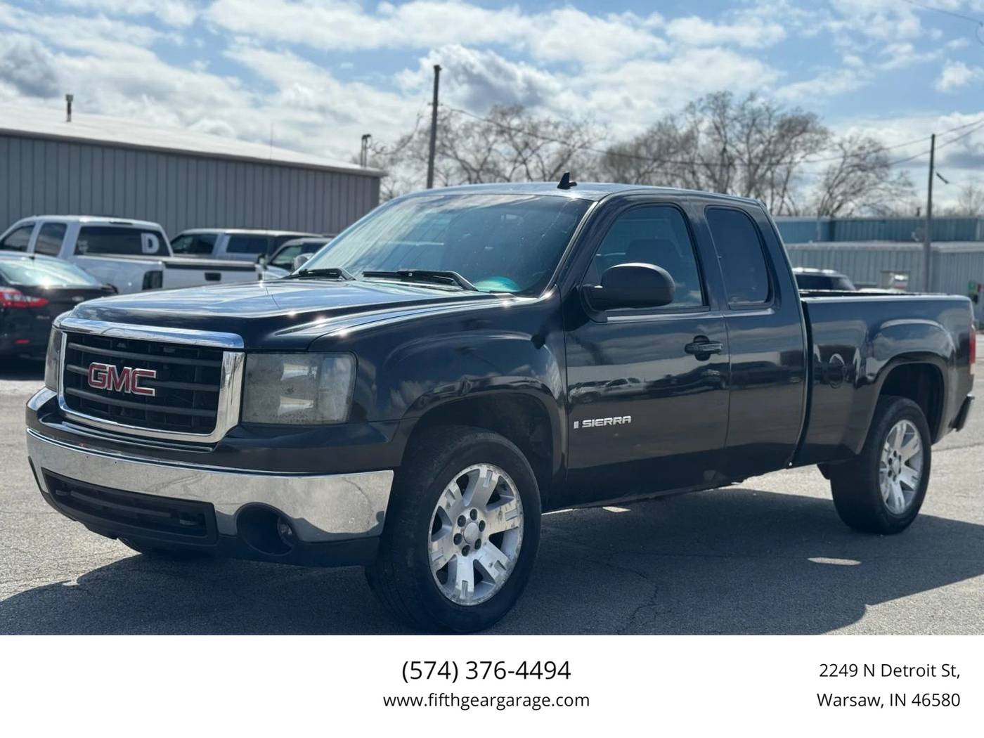 2008 GMC Sierra 1500 SLT — Pickup Truck — 156,877 mi — Warsaw, IN