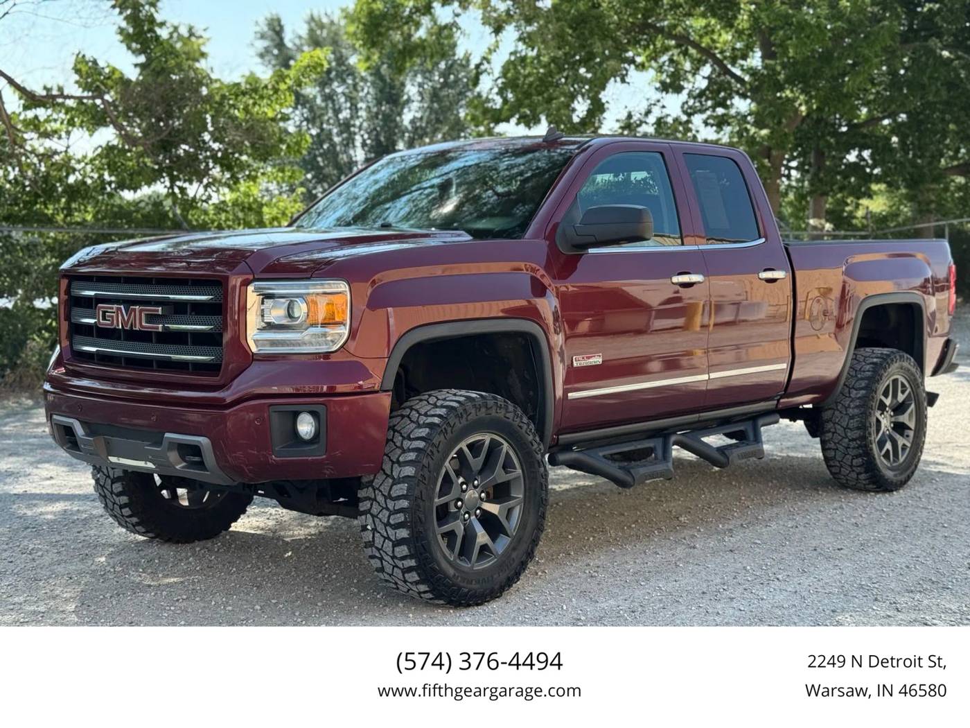 2014 GMC Sierra 1500 SLT — Pickup Truck — 143,782 mi — Warsaw, IN
