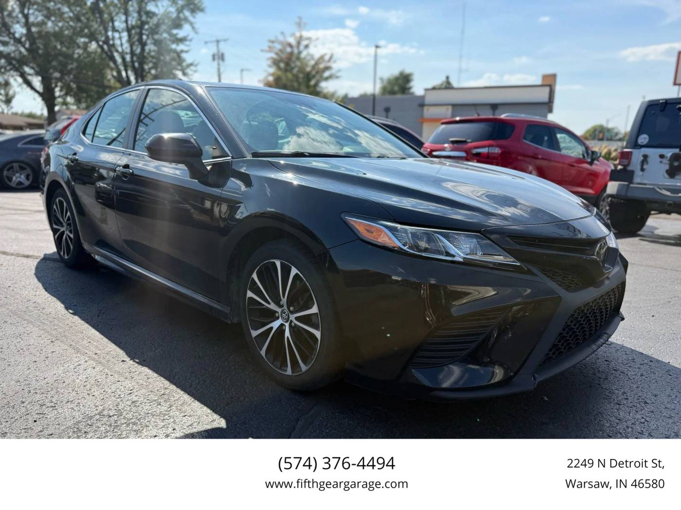 2019 Toyota Camry SE — Sedan — 107,733 mi — Warsaw, IN